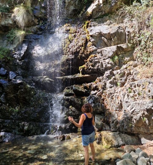 zypern kraftort wasserfall